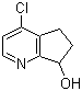 4-Chloro-6,7-dihydro-5H-cyclopenta[b]pyridin-7-ol molecular structure (CAS 126053-15-4)