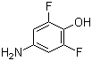 4-Amino-2,6-difluorophenol molecular structure (CAS 126058-97-7)