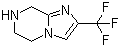 structure of CAS# 126069-70-3, 2-三氟甲基-5,6,7,8-四氢咪唑并[1,2-a]吡嗪