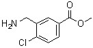 CAS 登录号：1260786-76-2, 3-(氨基甲基)-4-氯苯甲酸甲酯