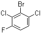 2-Bromo-1,3-dichloro-4-fluorobenzene molecular structure (CAS 1260882-75-4)