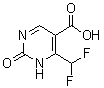 CAS 登录号：1260902-01-9, 6-(二氟甲基)-1,2-二氢-2-氧代-5-嘧啶羧酸
