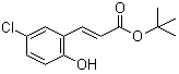 CAS 登录号：1261024-69-4, 3-(5-氯-2-羟基苯基)-2-丙烯酸叔丁酯