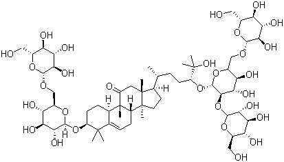 structure of CAS# 126105-11-1, 11-Oxomogroside V