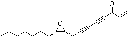Ginsenoyne E molecular structure (CAS 126146-63-2)