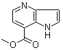 structure of CAS# 1261474-46-7, 1H-Pyrrolo[3,2-b]pyridine-7-carboxylic acid methyl ester