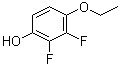 CAS # 126163-56-2, 2,3-Difluoro-4-ethoxyphenol, 4-Ethoxy-2,3-difluorophenol