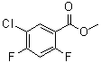 5-Chloro-2,4-difluorobenzoic acid methyl ester molecular structure (CAS 1261802-94-1)