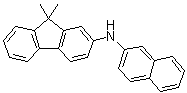 structure of CAS# 1263001-82-6, 9,9-二甲基-N-2-萘基-9H-芴-2-胺