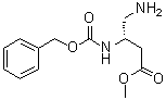 CAS 登录号：1263047-39-7, (3S)-4-氨基-3-[[苄氧羰基]氨基]丁酸甲酯