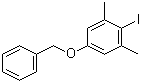 2-Iodo-1,3-dimethyl-5-(phenylmethoxy)benzene molecular structure (CAS 126312-61-6)