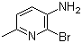 structure of CAS# 126325-53-9, 6-Bromo-5-amino-2-picoline