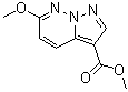 structure of CAS# 1263279-79-3, 6-甲氧基吡唑并[1,5-b]哒嗪-3-羧酸甲酯