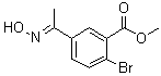 CAS # 1263287-74-6, 2-Bromo-5-[1-(hydroxyimino)ethyl]benzoic acid methyl ester