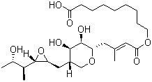 structure of CAS# 12650-69-0, 莫匹罗星