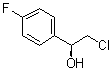 structure of CAS# 126534-42-7, (alphaS)-alpha-(Chloromethyl)-4-fluorobenzenemethanol