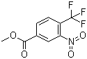 structure of CAS# 126541-81-9, Methyl 3-nitro-4-trifluoromethylbenzoate