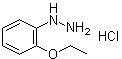 structure of CAS# 126580-49-2, 2-Ethoxyphenylhydrazine hydrochloride