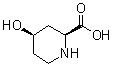 structure of CAS# 126641-65-4, cis-4-Hydroxypiperidine-2-carboxylic acid