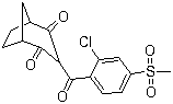 CAS # 126656-88-0, 3-[2-Chloro-4-(methylsulfonyl)benzoyl]bicyclo[3.2.1]octane-2,4-dione