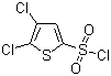 structure of CAS# 126714-85-0, 2,3-二氯-5-氯磺酰基噻吩