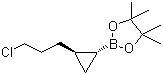 CAS 登录号：126726-63-4, 反式-2-[2-(3-氯丙基)环丙基]硼酸频哪醇酯