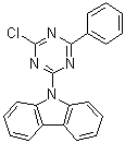 CAS 登录号：1268244-56-9, 9-(4-氯-6-苯基-1,3,5-三嗪-2-基)-9H-咔唑