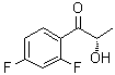 CAS # 126918-14-7, (2S)-1-(2,4-Difluorophenyl)-2-hydroxy-1-propanone