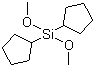structure of CAS# 126990-35-0, Dicyclopentyldimethoxysilane