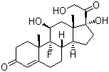 CAS 登录号：127-31-1, 氟氢可的松