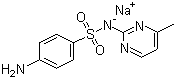 structure of CAS# 127-58-2, Sulfamerazine sodium