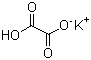草酸氢钾分子结构 (CAS 127-95-7)