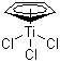 structure of CAS# 1270-98-0, Trichloro(cyclopentyldienyl)titanium