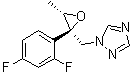 structure of CAS# 127000-90-2, (2R,3S)-2-(2,4-Difluorophenyl)-3-methyl-[(1H-1,2,4-triazol-1-yl)methyl]oxirane