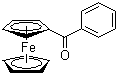 Benzoylferrocene molecular structure (CAS 1272-44-2)