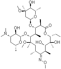 CAS # 127252-80-6, (9Z)-6-O-Methylerythromycin 9-(O-methyloxime)