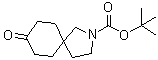 structure of CAS# 1272758-17-4, 8-Oxo-2-azaspiro[4.5]decane-2-carboxylic acid 1,1-dimethylethyl ester