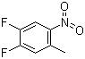 structure of CAS# 127371-50-0, 2-硝基-4,5-二氟甲苯