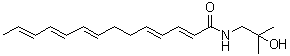 CAS # 127514-62-9, Hydroxyl-gamma-isosanshool, 2E,4E,8E,10E,12E-Tetradecapentaenoic acid N-(2-hydroxy-2-methylpropyl)amide