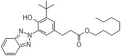 紫外线吸收剂 UV-384分子结构 (CAS 127519-17-9)