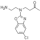 CAS # 1276666-11-5, 4-[(2-Aminoethyl)(5-chloro-2-benzoxazolyl)amino]-2-butanone