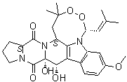 structure of CAS# 12771-72-1, Verruculogen TR 1