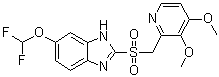structure of CAS# 127780-16-9, Pantoprazole sulfone