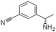 structure of CAS# 127852-22-6, (S)-1-(3-Cyanophenyl)ethylamine