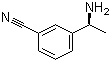 structure of CAS# 127852-31-7, (R)-3-(1-Aminoethyl)benzonitrile