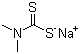 structure of CAS# 128-04-1, Sodium dimethyldithiocarbamate