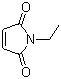 N-乙基马来酰亚胺分子结构 (CAS 128-53-0)