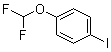 structure of CAS# 128140-82-9, 1-(二氟甲氧基)-4-碘苯