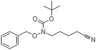 CAS # 128173-50-2, N-(4-Cyanobutyl)-N-(phenylmethoxy)carbamic acid tert-butyl ester