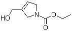 CAS 登录号：128259-48-3, 2,5-二氢-3-(羟基甲基)-1H-吡咯-1-羧酸乙酯